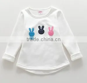 Cheap Customized Lovely Baby Girls Crewneck Hoodies3-6months Wholesale Good Quality Baby Girls Crewneck Hoodies Sweatshirt thumbnail-2