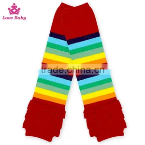 Newest Fashion Cotton Leg Warmer Kid Stripes Knitting Leg Warmer Socks thumbnail-4