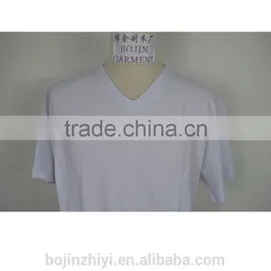 White V Neck t Shirt thumbnail-3