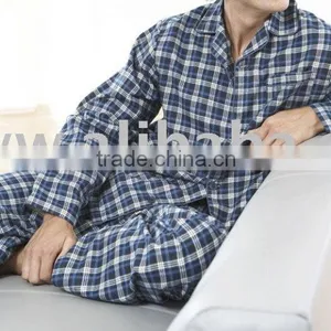 Mens Flannel Pajama Set thumbnail-1