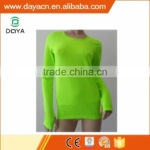 Women's Suitable Soft Long Sleeve T-shirt Seamless Long Sleeve T-shirt thumbnail-3