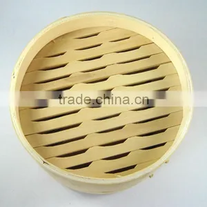 Round Bamboo Steamer Set thumbnail-5