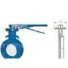 WBLX Single Eccentric Manual Wafer Soft Seat Butterfly Valve Dimension 200mm thumbnail-1