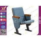 Molded Foam Low Back Auditorium Seat Chairs With MDF Writing Pad Spring Return thumbnail-1
