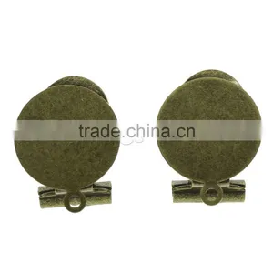 Wholesale Jewelry Brass Earring Post Component thumbnail-2
