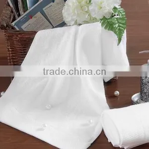 100% Cotton White Soft Hotel Towel Set thumbnail-1