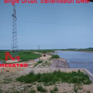 MEGATRO 66KV 06B1-Z1 Single Circuit Transmission Tower thumbnail-3
