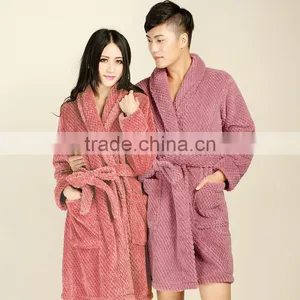 Cheap Coral Fleece Bathrobe thumbnail-1