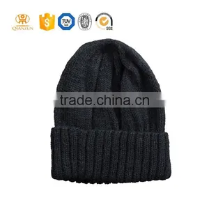 Wholesale Fashion Plain Winter Kitting Beanie thumbnail-1