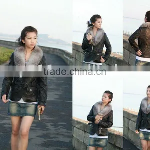 Simple Custom Elegant Fur Garment CAC830 thumbnail-1
