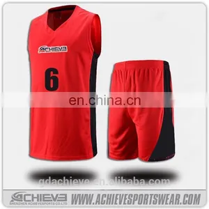 2017 Wholesale Blank Custom Basketball Jerseys Cheap Reversible Basketball Jerseys thumbnail-5