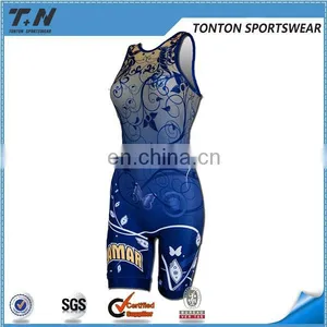 2016 New Low Cut Custom Wrestling Singlet thumbnail-2