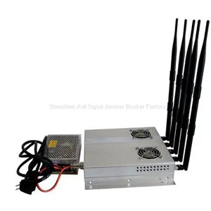 25W High Power 3G Mobile Phone Signal Jammer With Outer Detachable Power Supply thumbnail-1