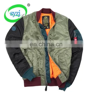 China Wholesale Bomber Jacket for Men in Winter thumbnail-3