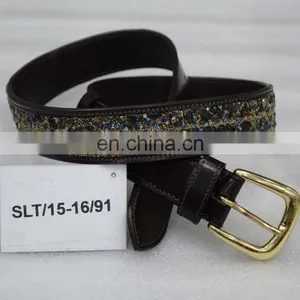Rider Leather Bling Belts. thumbnail-1