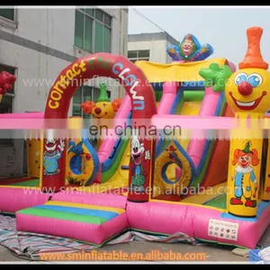 Hot! Inflatable Clown Theme Castle, Inflatable Clown Funcity, Amusement Park for Outdoor thumbnail-2