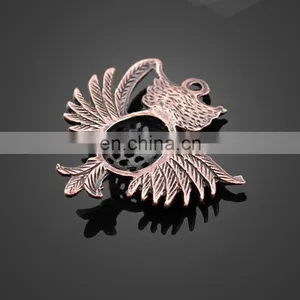 Wholesale Animal Owl Shape Pendant Alloy Pendant Bag Accessories thumbnail-3