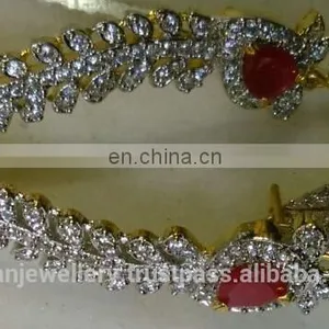 Cubic Zirconia Jewelry Ear Cuffs Manufacturer, Cubic Zirconia Jewellery Ear Cuff Exporter thumbnail-3