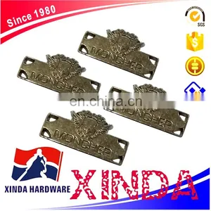 Hot Sale Zinc Alloy Handbag Logo Metal Plate thumbnail-2