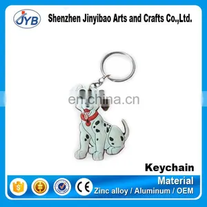 Promotional Dog Advertising PVC Key Chain For Christmas Gifts thumbnail-1