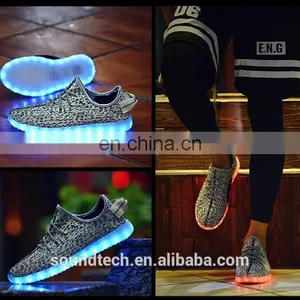 USB Recharge Battery Sport Shoes With Led Lights Adult thumbnail-2