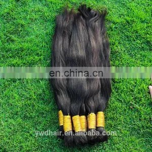 14-40inch Human Braiding Hair Bulk Virgin Braid Bulk Hair 1kg Unprocessed With Full Cuticle Unprocessed 8A Brazilian Virgin Hair thumbnail-3