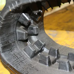 180mm Width Mini Excavator Rubber Track 180*60*25 for Small Size Construction Machinery thumbnail-2