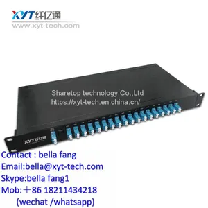 8CH 16CH AWG DWDM MUX DEMUX LC UPC thumbnail-1