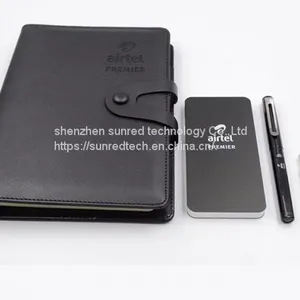 Custom 4 in 1 Christmas Corporate Gift Set, Promotional Business Gift Set Luxury 2018 With Notebook thumbnail-5