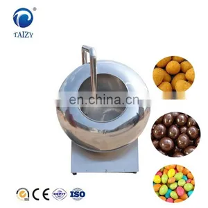 Peanut Tablet Nuts Sugar Chocolate Coating Pan Machine thumbnail-1