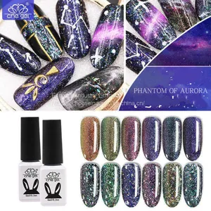 Nail Gel Polish Chameleon Brocade Phantom Of Aurora UV LED Gel Polish Nail Tips thumbnail-1