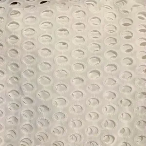 Swiss Voile White Color Eyelet Stock Embroidery Cotton Lace Fabric thumbnail-1