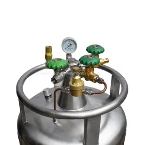 150 Liters Self-pressurized Liquid Nitrogen Cylinder With Transfer Hose thumbnail-3