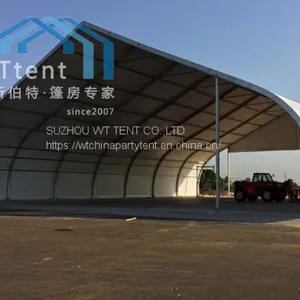 Aluminum TFS Curved Tent Used for Outdoor Exhibition,event,military Show thumbnail-1