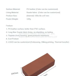 Triangle Folding Glasses Case; Simple Eyewear Case for Reading Glasses and Sunglasses thumbnail-4