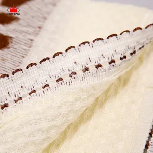 China Made Wholesale Heavy Acrylic Child Cable Woven Baby Blanket Scarf Shawl Winter thumbnail-4