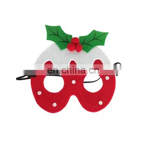 Wholesale Christmas Felt Half Face Mask for Decoration thumbnail-4