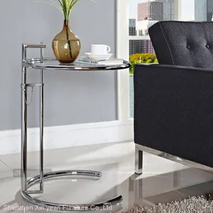 ClassiCon Adjustable Eileen Gray E1027 Side Table Small Coffee Table thumbnail-2