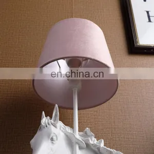 Unique Horse Statue Resin Animal Shape Custom Home Decor Table Lamps for Hotel Home thumbnail-5