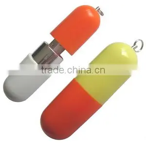 Pill Shape Usb Flash Drive With High Quality Low Price thumbnail-1