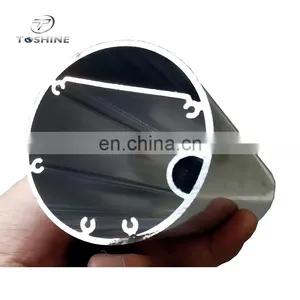 CNC Machining Extruded Aluminium Profiles , Anodized 6063-T5 LED Aluminum Profile thumbnail-2