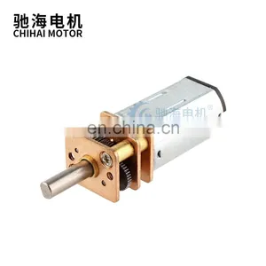 ChiHai Motor CHF-GM12-N30 Micro Gear Motor 3mm Diameter Shaft 6v 9v 12v DC Gear Reduction Motor for DIY thumbnail-1