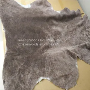 Long Wool Real Australian Merino Sheepskin Fur Shoe Lining For Boot Slipper Collar Garment Glove thumbnail-3