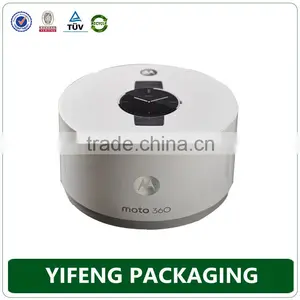Custom-made White Paper Watch Box, Watch Packaging Box With Foam/pillow thumbnail-5