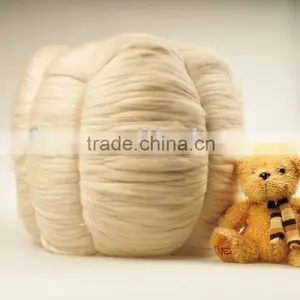 100% Worsted Combed Cashmere Top thumbnail-1