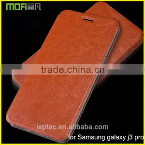MOFi Original Housing for Samsung Galaxy J3 Pro J3119 J3110, Celulares Coque Flip PU Leather Back Cover for Samsung J3 Pro thumbnail-1