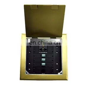 Stage Stainless Steel Floor Box Power thumbnail-2