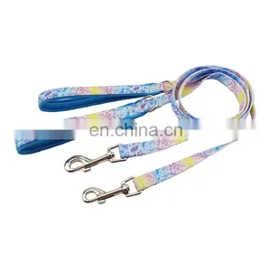Pretty Pattern Dog Leash Custom Pet Leash Neoprene Handle Leash thumbnail-3