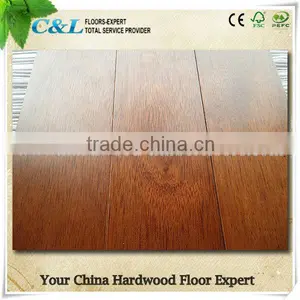 High Quality Wide Plank Tropical Merbau Solid Wood Flooring thumbnail-1