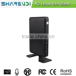 Cheap Multi Users pc Station Dual Core Linux Embedded Server Based pc for Cyber Cafe thumbnail-2